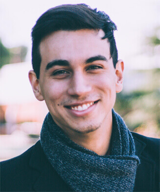 Smiling man photo